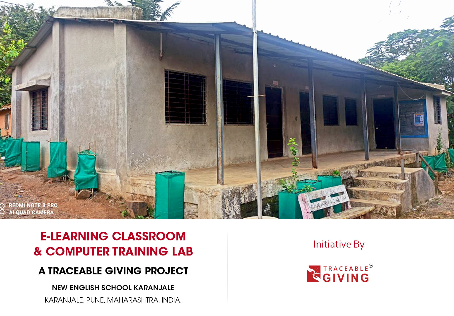 E-learning Class Room and Computer Training Lab - 2023 <span>For NEW ENGLISH SCHOOL KARNJALE</span>