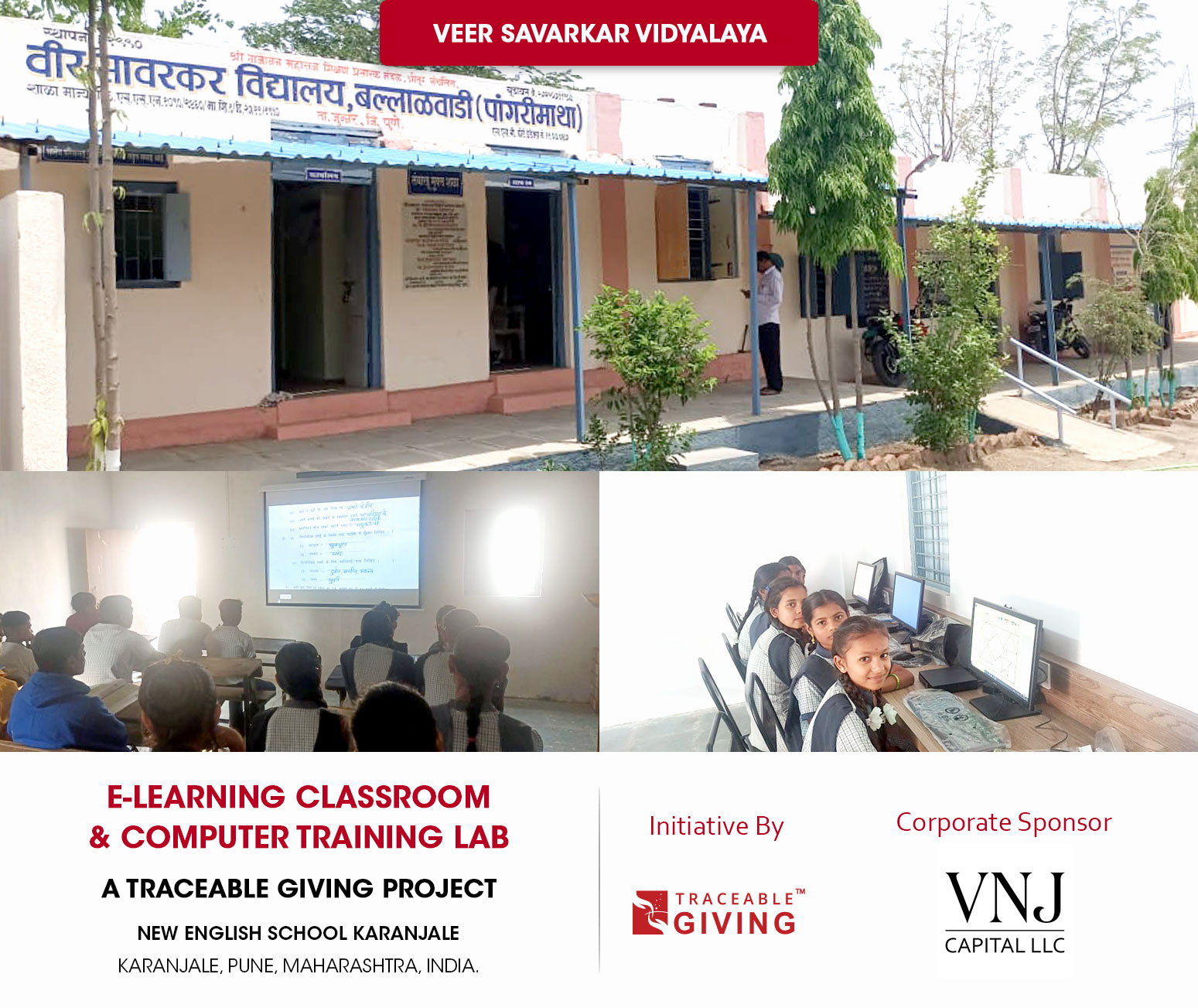 E-learning Class Room and Computer Training Lab - 2023 <span>For VEER SAVARKAR VIDYALAYA</span>