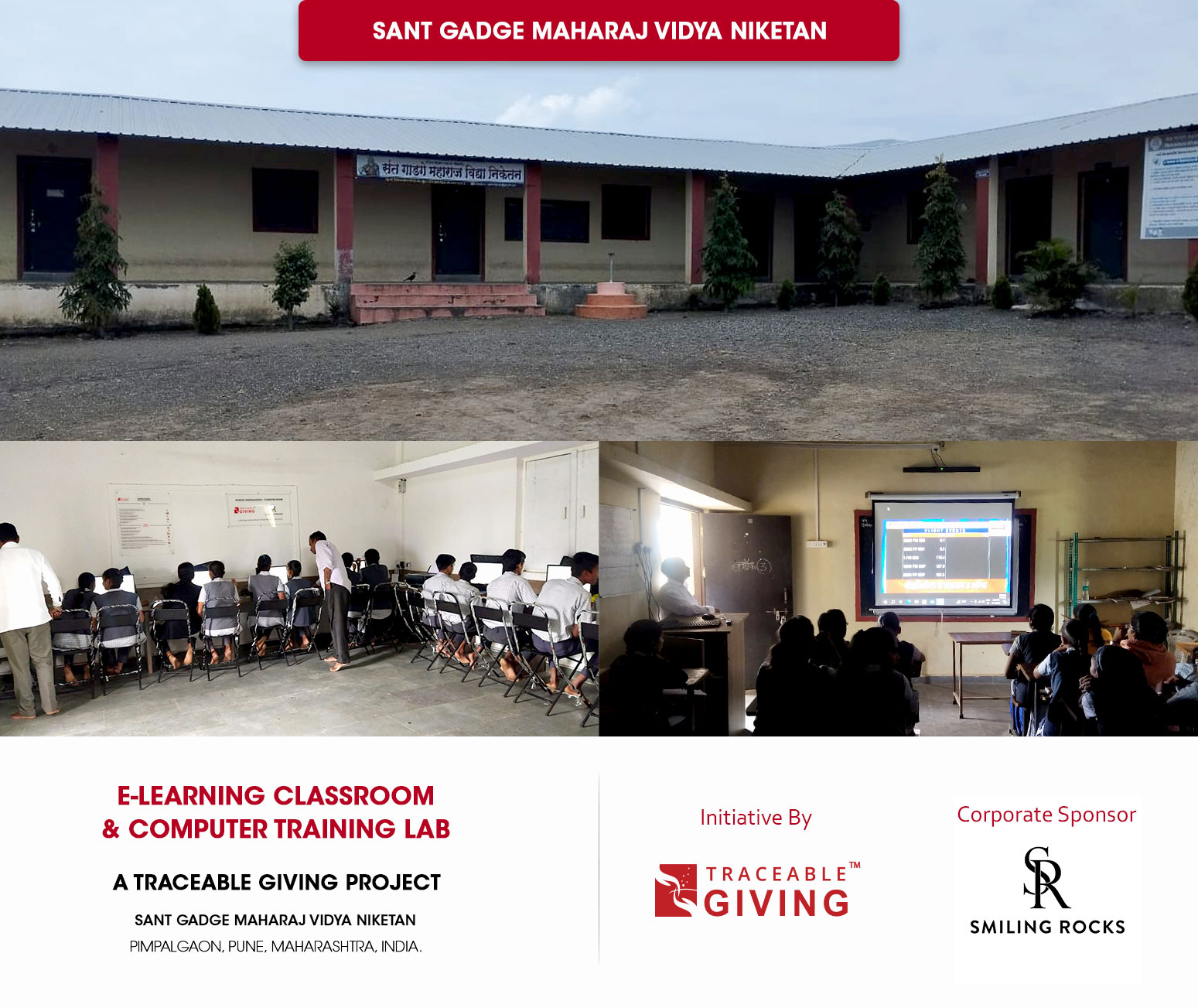 E-learning Class Room and Computer Training Lab - 2023 <span>For SANT GADGE MAHARAJ VIDYA NIKETAN</span>