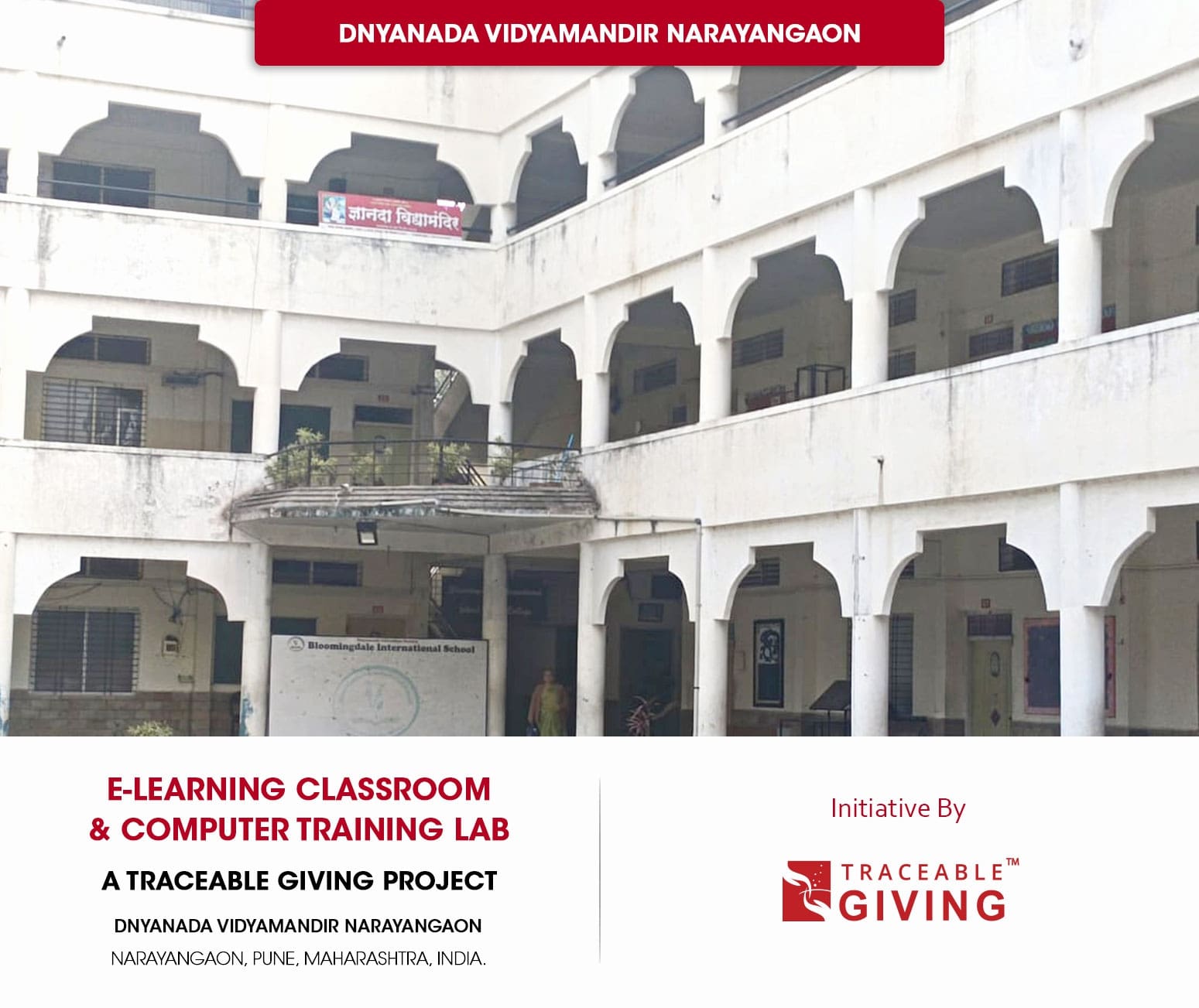 E-learning Class Room and Computer Training Lab - 2024 <span>For DNYANADA VIDYAMANDIR NARAYANGAON</span>