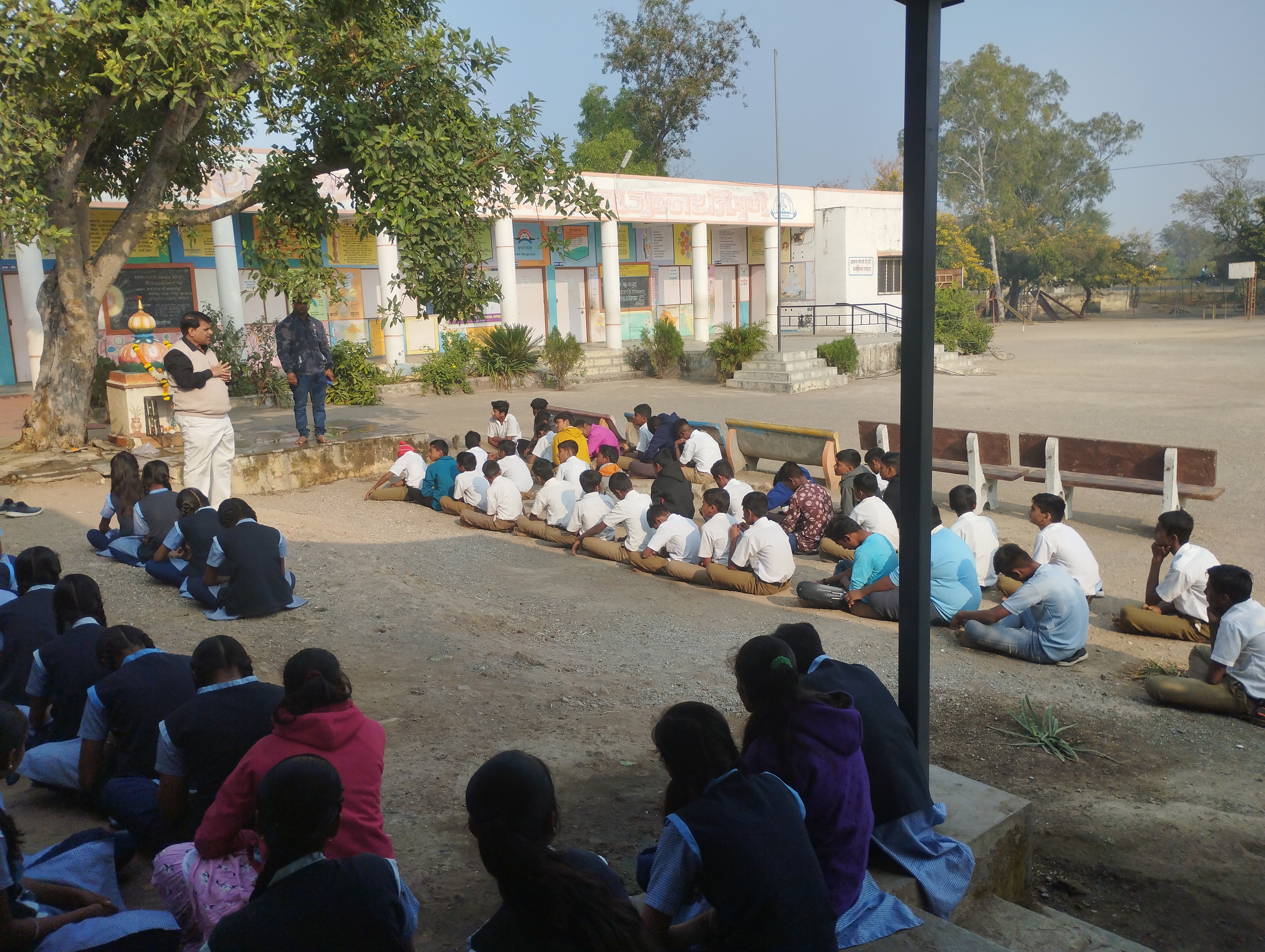 New English School Kandali , Nagadwadi. tal- junnar, dist-pune. Dattajayanti sohala