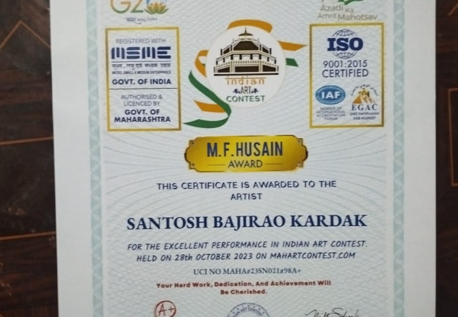 M. F. HUSAIN AWARD