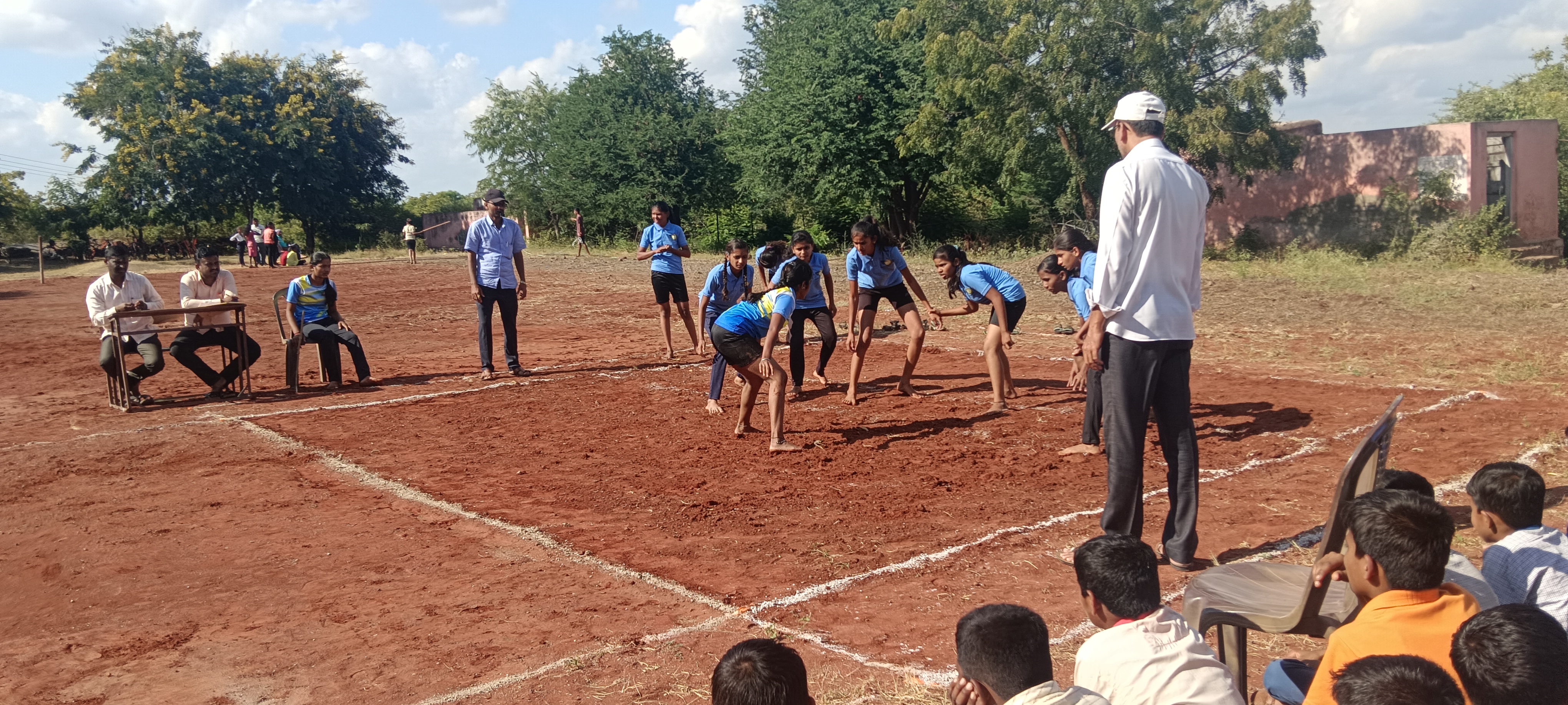 School sports kabbadi competition