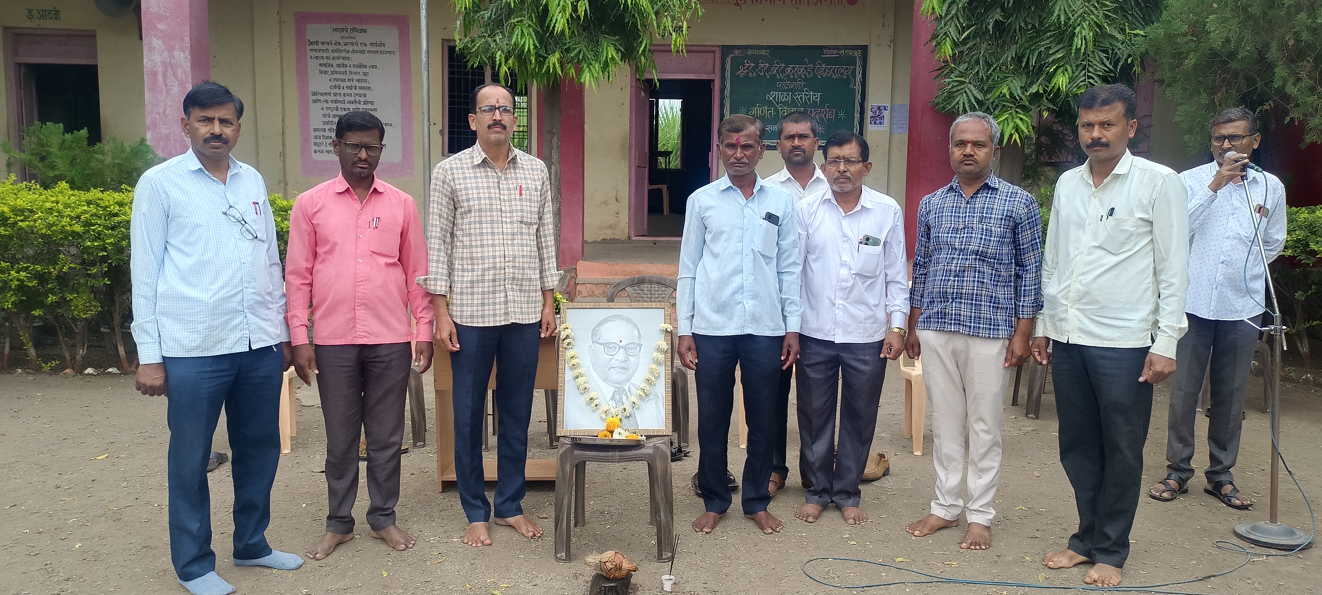 The death anniversary of Dr.Babasahb Ambedkar