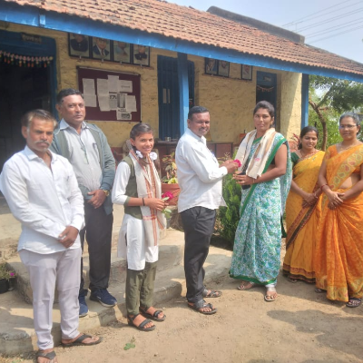 क्रीडा स्पर्धा विजय बक्षीस वितरण सत्कार
