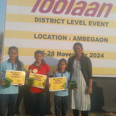 Nanhi Kali Foundation organize sports competitions winner School